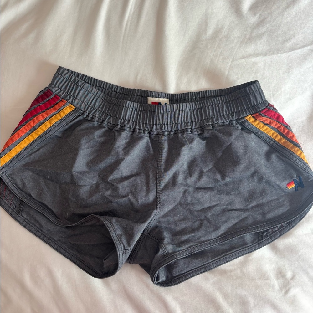 Aviator nation grey shorts extra small